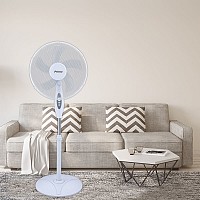 Ανεμιστήρας Ορθοστάτης PRSF-80716 Primo 40εκ. Λευκός/Γκρι