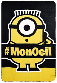 Minions Monoeil polar blanket 100x150cm