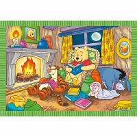 Disney Winnie the Pooh Fun Days Forever 4-in-1 puzzle Clementoni