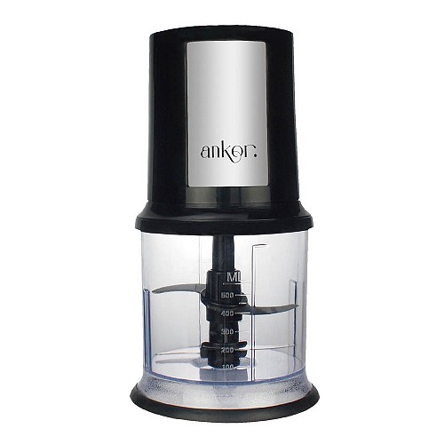 ΠΟΛΥΚΟΦΤΗΣ ANKOR ΜΕ ΔΙΠΛΗ ΛΕΠΙΔΑ 400W ΔΟΧΕΙΟ 500ml ΜΑΥΡΟ ΧΡΩΜΑ ANKOR M2-825905