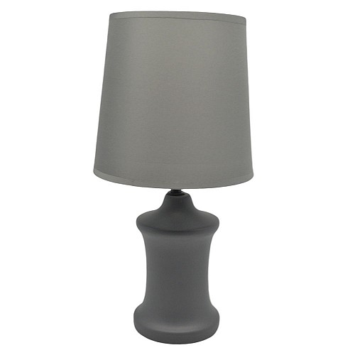 ΠΟΡΤΑΤΙΦ ΚΕΡΑΜΙΚΟ ΜΕ ΚΑΠΕΛΟ ΣΕ ΓΚΡΙ ΧΡΩΜΑ 17x9,5x34εκ. Ε14/ΜΑΧ 40W ANKOR