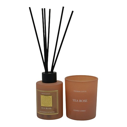 ΣΕΤ ΑΡΩΜΑΤΙΚΟΥ ΧΩΡΟΥ 50ml ΚΑΙ ΚΕΡΙΟΥ TEA ROSE ANKOR 849680