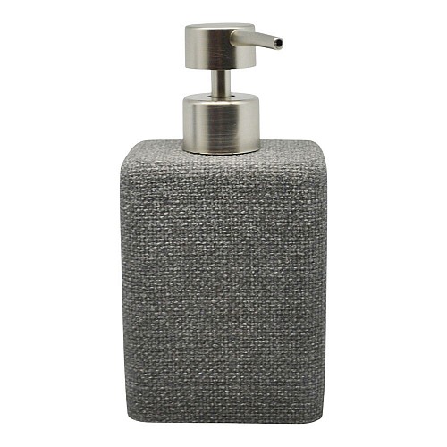 DISPENSER ΠΟΛΥΕΣΤΕΡΙΚΟ ΓΚΡΙ ΜΕ ΣΑΓΡΕ ΥΦΗ 8,5x5,7x16,2εκ.ANKOR