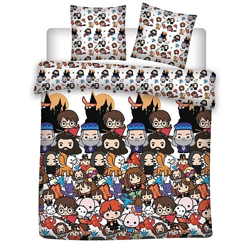 Harry Potter Spellbound double, double duvet cover 200x200cm, 63x63 cm Microfibre