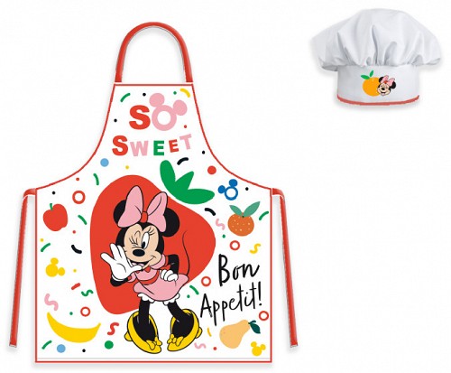 Disney Minnie  So Sweet children apron 2 piece set
