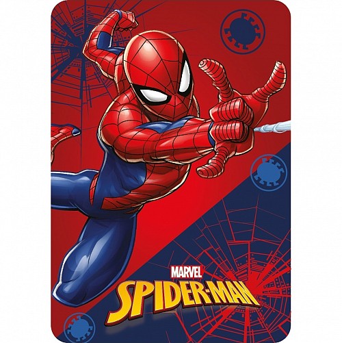 Spiderman Strike fleece blanket 100x140cm