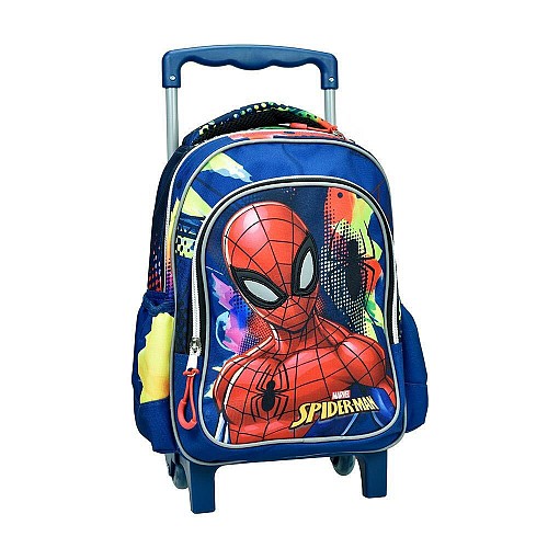 Spiderman Splotch rolling kindergarten backpack, bag 30 cm  GIM33706072