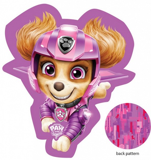 Paw Patrol Skye shape cushion, decorative pillow 40*38 cm