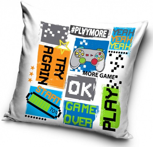 Gamer decorative pillow 40*40 cm