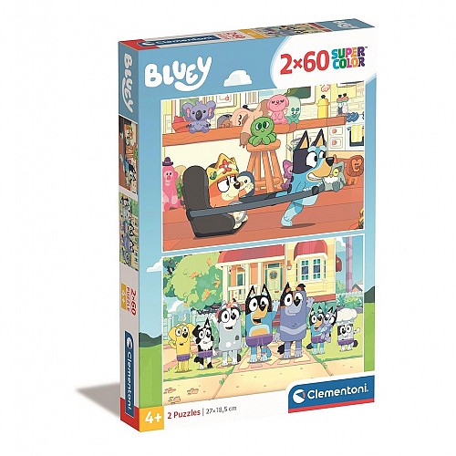 Bluey Imagination 2x60 db-os puzzle Clementoni  CMC24813