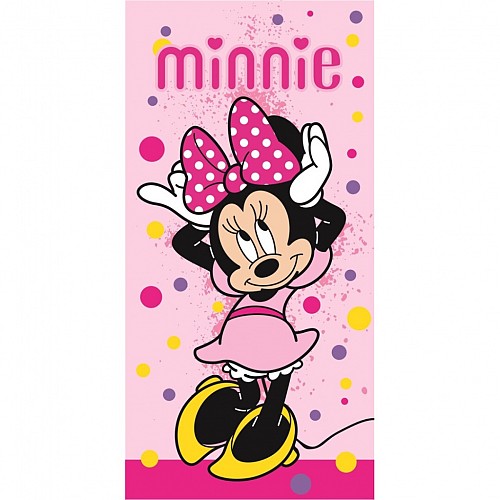 Disney Minnie Chic bath towel, beach towel 70x140cm (Fast Dry)