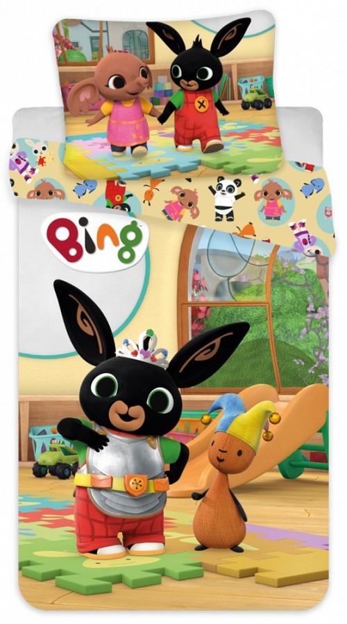 Bing Play kids' bedding set 100×135cm, 40×60 cm