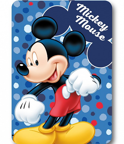 Disney Mickey  Dots polar fleece blanket 100x140cm
