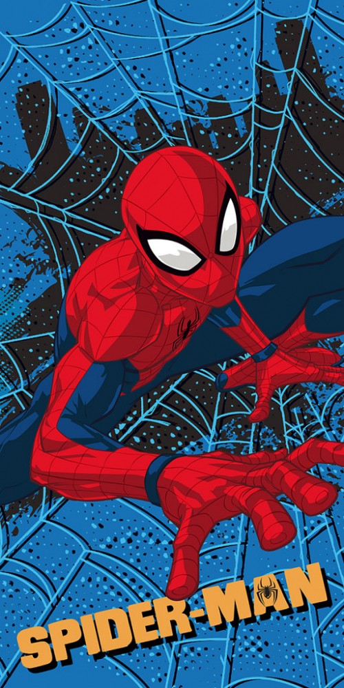 Spiderman Spider-Verse bath towel, beach towel 70x140cm (Fast Dry)