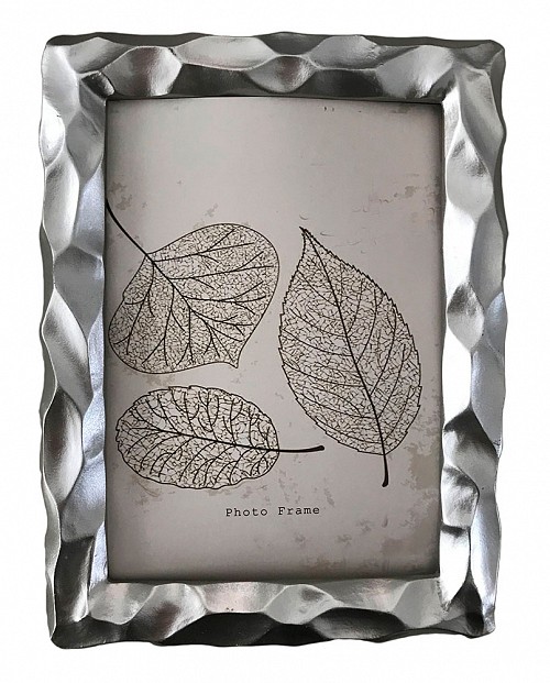 Κορνίζα Polyresin Ασημί 13 ×18εκ