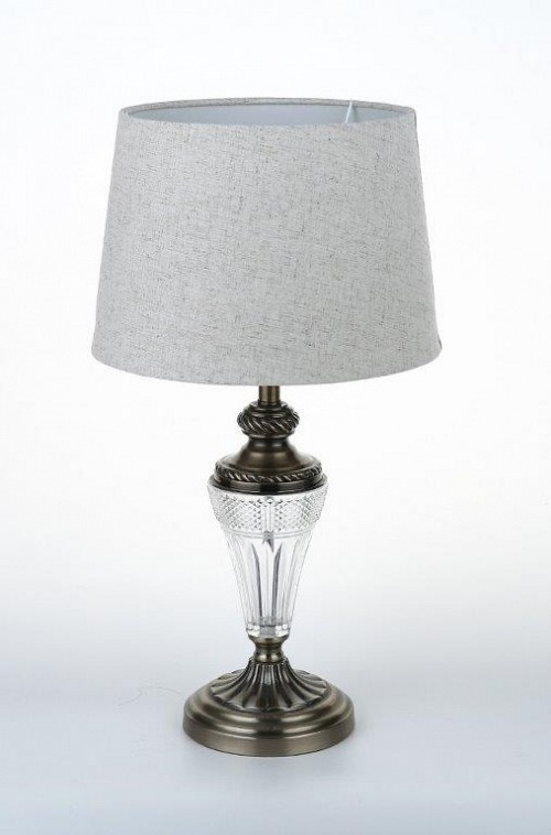 Φωτιστικό Επιτραπέζιο Μεταλλικό Γυάλινο/Χρυσό 55x30εκ