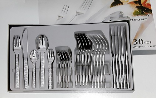 Σετ Μαχαιροπίρουνα 30τεμ Ανοξείδωτα 18/10