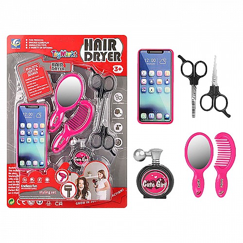 Καρτέλα ομορφιάς diy hair dryer 27x37x5cm ToyMarkt 971275