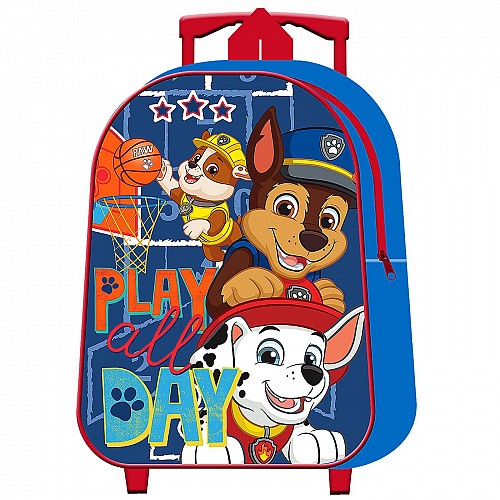Τσάντα Τρόλευ Νηπίου Ανατομική paw Patrol 28cm Paw Patrol L000ET31-1452