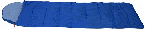 CAMPUS ΥΠΝΟΣΑΚΟΣ PINATUBO ΜΠΛΕ 220x75cm ΜΕ ΜΑΞΙΛΑΡΙ & ΘΗΚΗ ΣΥΜΠΙΕΣΗΣ
