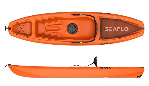 SEAFLO ΚΑΥΑΚ L266xW66xD25cm ΜΟΝΟΘΕΣΙΟ ΠΟΡΤΟΚΑΛΙ