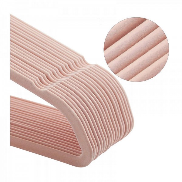 Songmics Κρεμάστρα Ρούχων σε Ροζ Χρώμα CRF21PK50 50τμχ