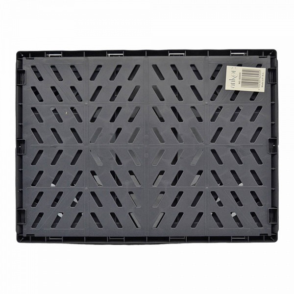 ΚΑΛΑΘΙ ΠΛΑΣΤΙΚΟ ΑΝΑΔΙΠΛΟΥΜΕΝΟ 12lt ΜΑΥΡΟ 34x24,8x14,7εκ. ANKOR