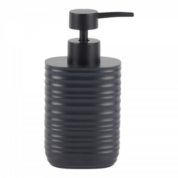 DISPENSER ΠΟΛΥΕΣΤΕΡΙΚΟ ΡΙΓΕ ΣΕ ΑΝΘΡΑΚΙ ΧΡΩΜΑ  ΜΑΤ 8,1x8,1x16,9εκ.ANKOR