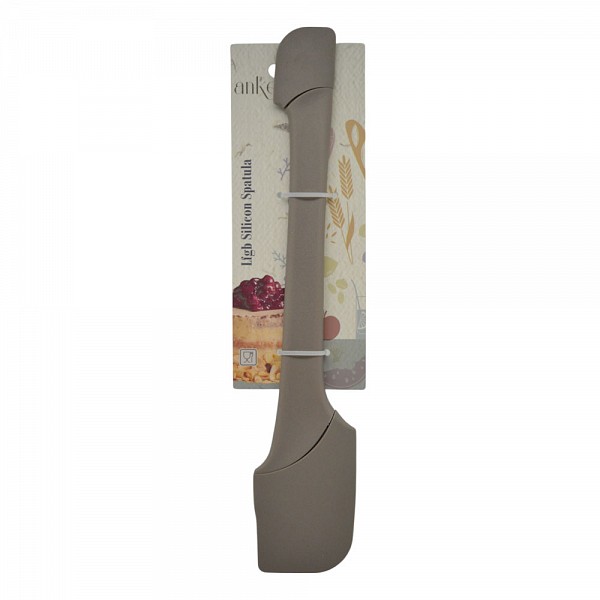 ΣΠΑΤΟΥΛΑ ΑΠΟ ΣΙΛΙΚΟΝΗ ΣΕ TAUPE ΧΡΩΜΑ 28x5,5x1εκ. ANKOR  846573