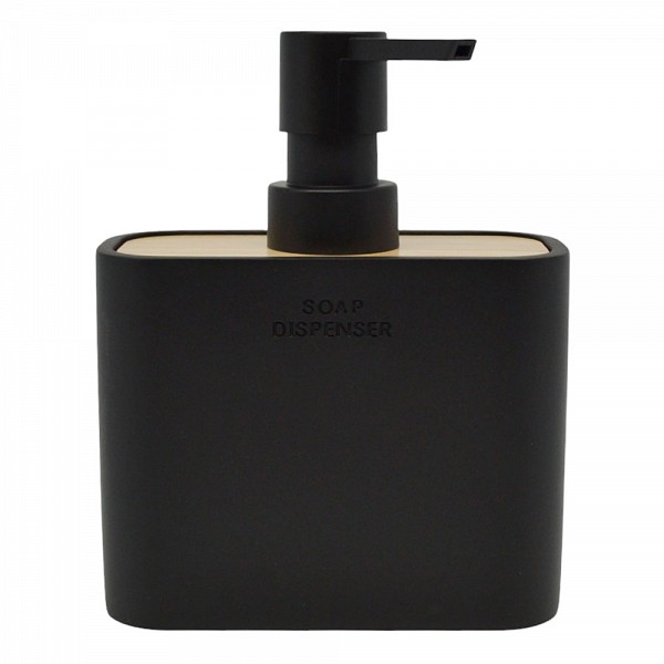 DISPENSER ΠΟΛΥΕΣΤΕΡΙΚΟ ΜΑΥΡΟ ΜΕ ΞΥΛΟ 11,8x5x14,3εκ.ANKOR