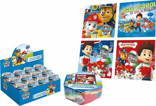 Paw Patrol Magic Hand Towel face towel, towel 30x30cm