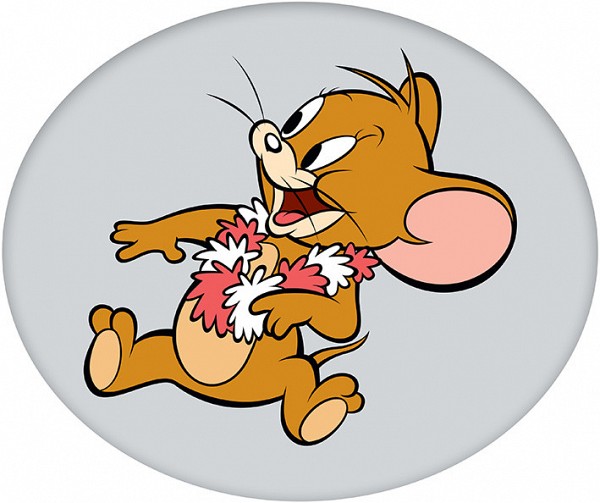 Tom and Jerry shape pillow, decorative pillow 35 cm