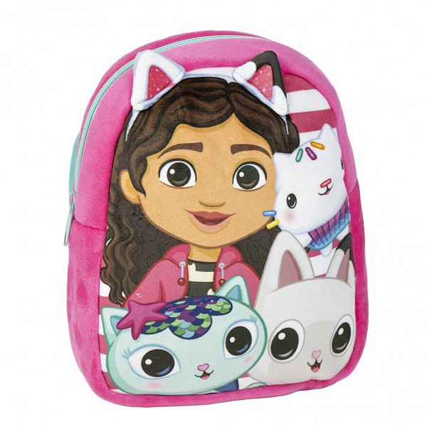 Gabbys Dollhouse plush backpack, bag 22 cm CEP2100005064