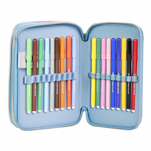 Disney Frozen Frosty 3-level filled pencil case