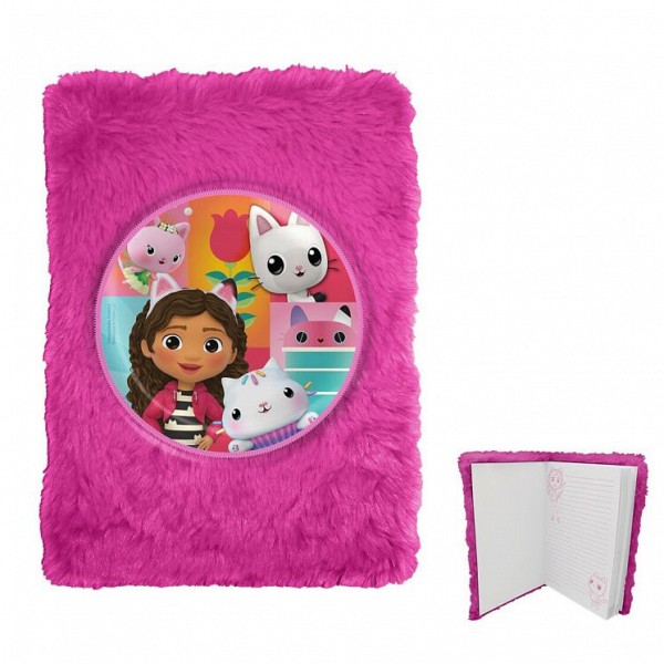 Gabbys Dollhouse Smoothie Land plush notebook A5