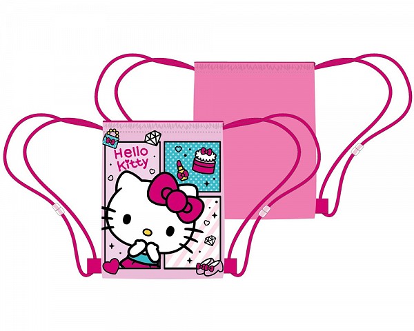 Hello Kitty Charming sports bag, gym bag 40 cm