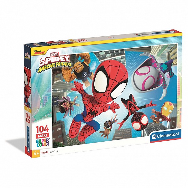 Spiderman Spidey 104-piece maxi puzzle Clementoni