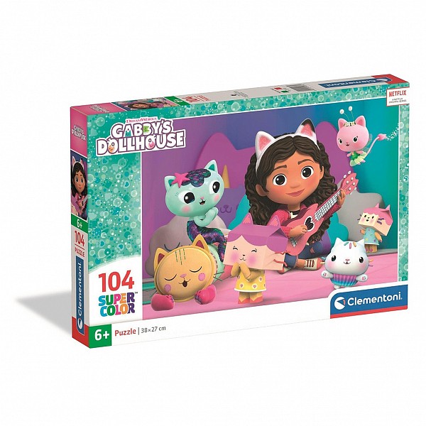 Gabbys Dollhouse 104-piece puzzle Clementoni  CMC25033