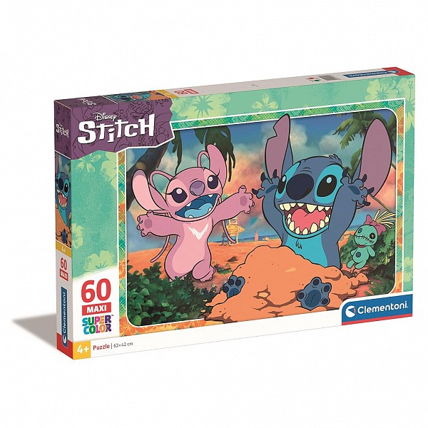 Disney Lilo and Stitch Sand 60-piece maxi puzzle Clementoni   CMC26596