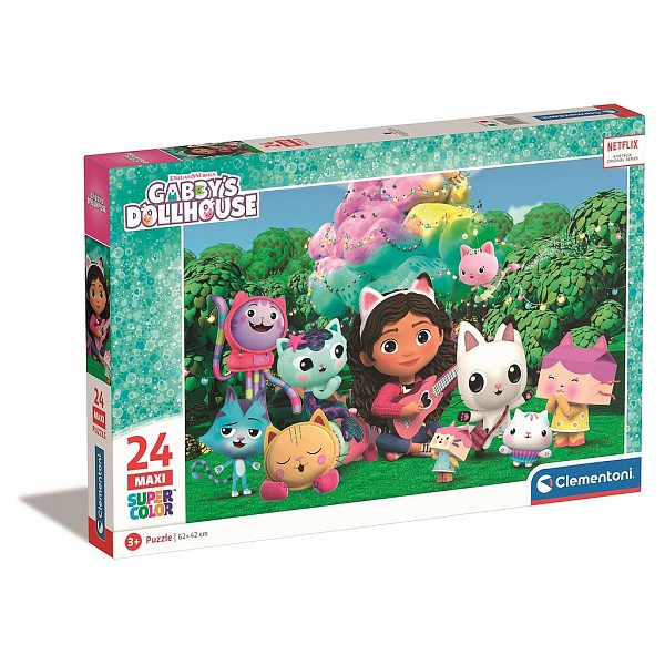 Gabbys Dollhouse Rainbow-Tree 24-piece maxi puzzle Clementoni