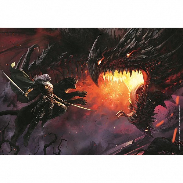 Dungeons & Dragons Dark Elf 1000 pcs Compact puzzle Clementoni