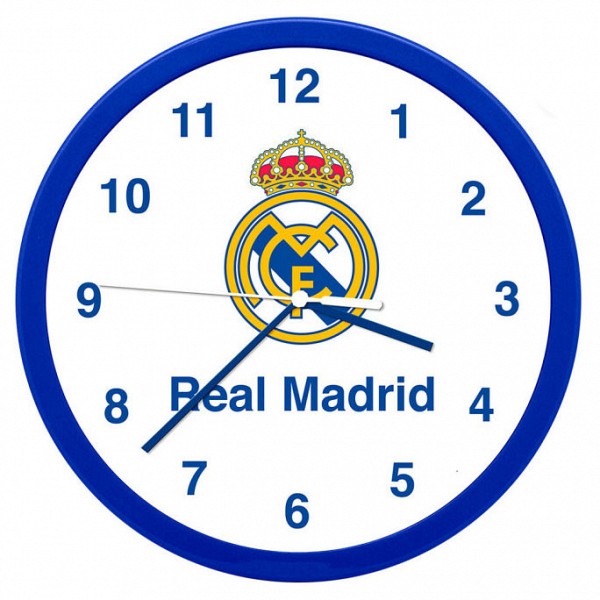 Real Madrid Emblem wall clock 25 cm  EWA00001RM
