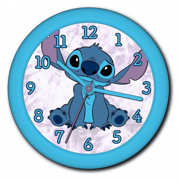 Disney Lilo and Stitch Magical wall clock 25 cm  EWA3015LAS