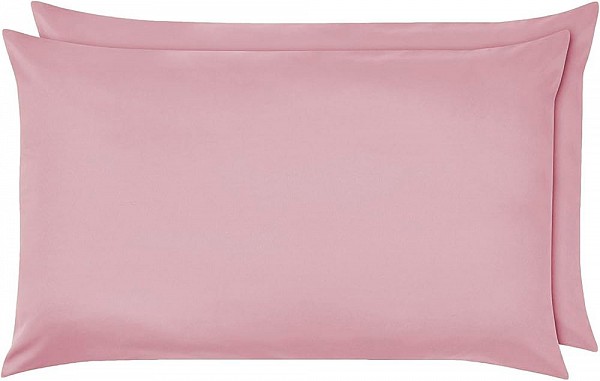 Ζεύγος Μαξιλαροθήκες Le Blanc Μονόχρωμες Pink 50Χ70