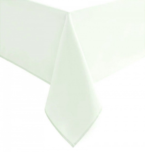 Τραπεζομάντηλο PLAIN LINE Polyester 100% White 160x180