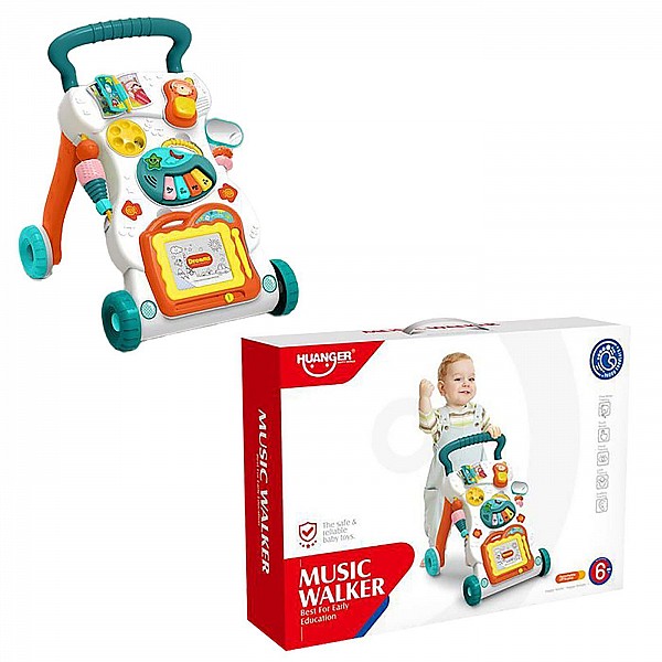 Μπεμπέ περπατούρα μουσικής 46x34x11cm ToyMarkt 941125