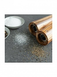 Navaris Σετ Χειροκίνητοι Μύλοι Μπαχαρικών από Ξύλο 20.5cm 2τμχ