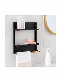 Navaris Βάση Οργάνωσης Κουζίνας Μεταλλική σε Μαύρο Χρώμα