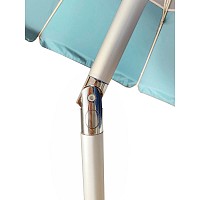 ΟΜΠΡΕΛΑ ΘΑΛΑΣΣΗΣ ΑΛΟΥΜΙΝΙΟΥ 2,25m 140gr/gsm ΑΣΗΜΙ ΒΕΡΑΜΑΝ ANKOR+Δώρο 6 Πασαλάκια
