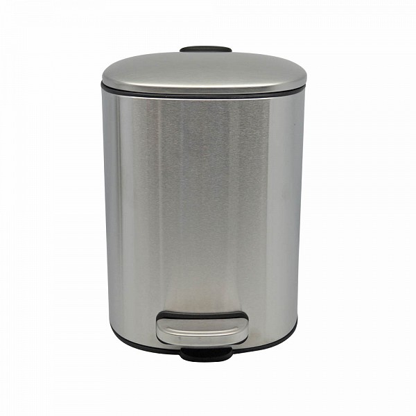 ΚΑΛΑΘΙ ΜΠΑΝΙΟΥ 5lt INOX ΜΑΤ ΤΕΤΡΑΓΩΝΟ SOFT CLOSE ANKOR